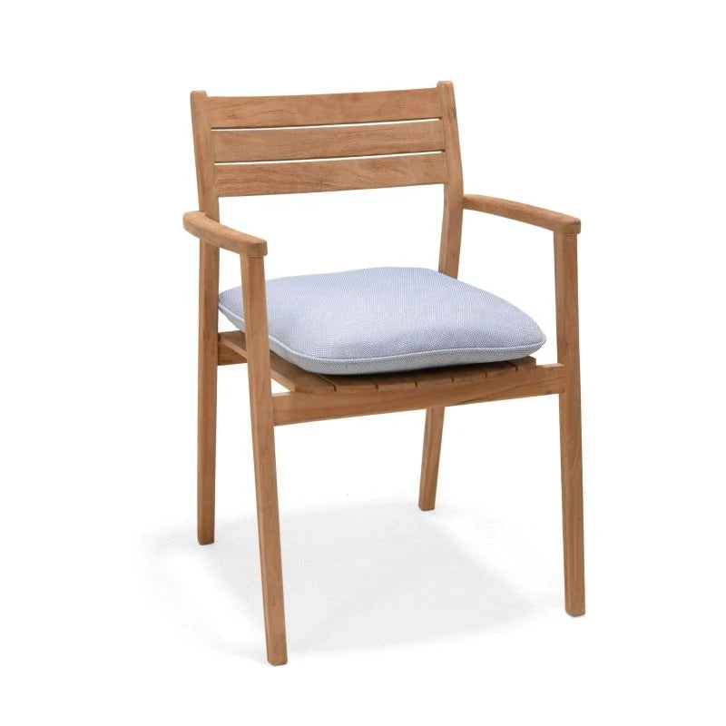 Jade Teak Arm Chair - Quick Ship
