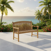 Sumbawa Teak Wood Bench - Quick Ship