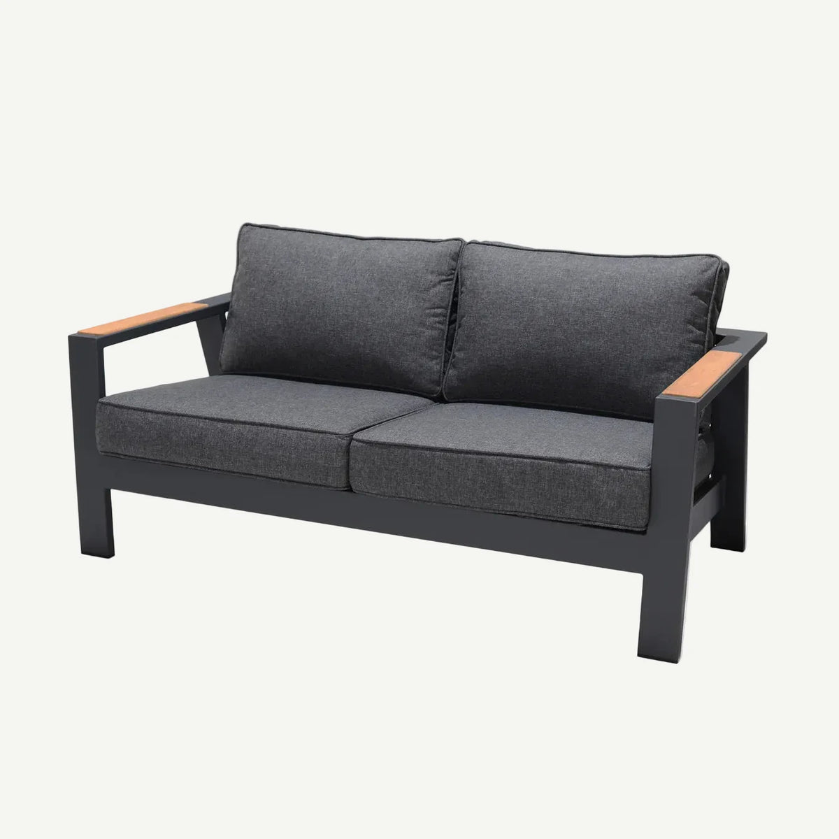 Palau 2 Seater Sofa (Dark) - Quick Ship