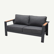 Palau 2 Seater Sofa (Dark) - Quick Ship