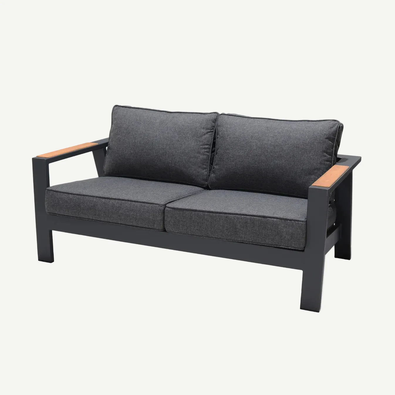 Palau 2 Seater Sofa (Dark) - Quick Ship