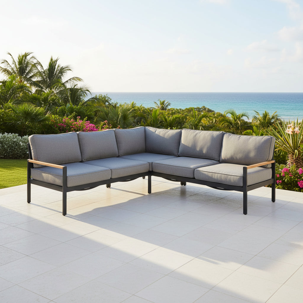 Amber Corner Set Sofa - Quick Ship