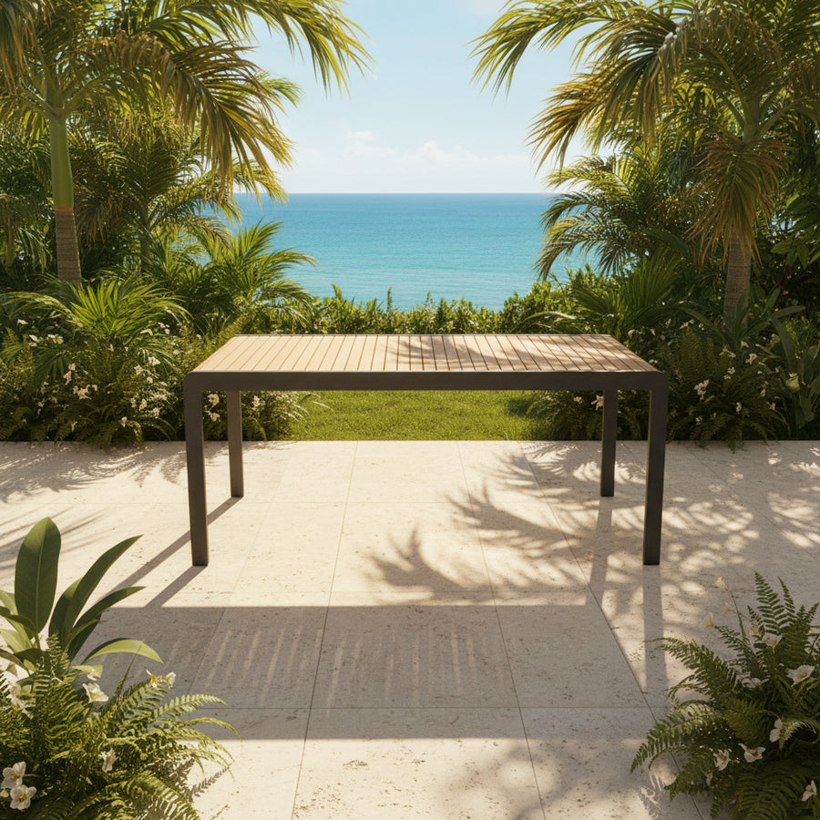 Amber Rectangular Dining Table - Quick Ship