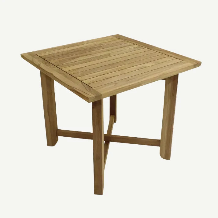 Zircon Folding Square Side Table - Quick Ship