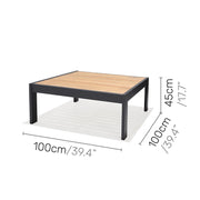 Palau Square Coffee Table - Quick Ship