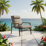 Topaz Recliner Lounge Chair (Dark) - Quick Ship