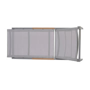 Panama Sun Lounger (Grey) - Quick Ship