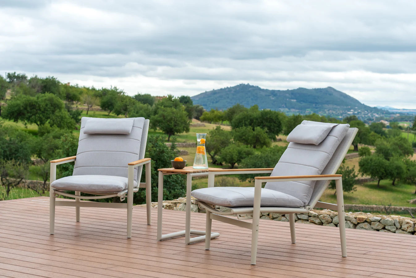 Topaz Recliner Lounge Chair (Light) - Quick Ship