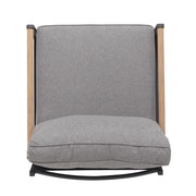 Amber Lounge Arm Chair (Dark) - Quick Ship