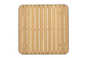 Portals Square Coffee Table (Dark) - Quick Ship