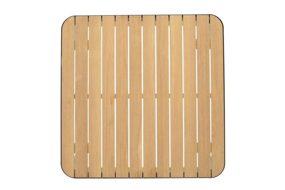 Portals Square Coffee Table (Dark) - Quick Ship