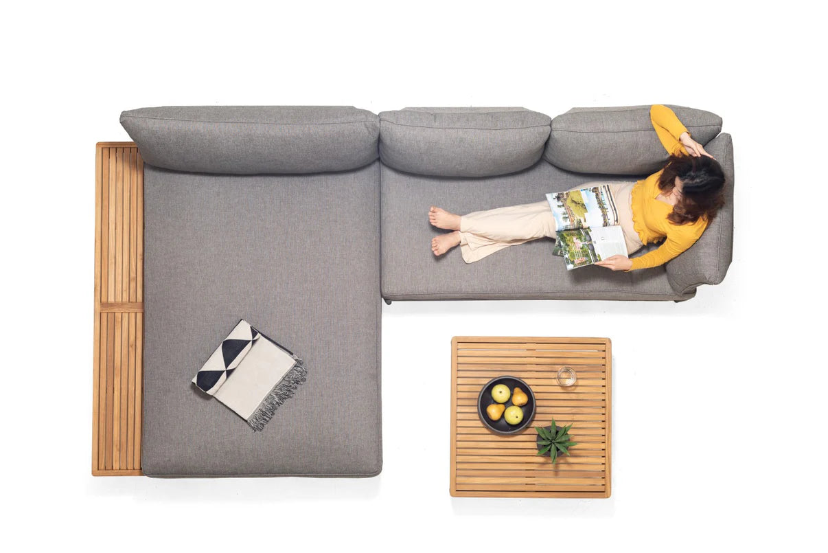 Topaz Sectional 2 Seater Sofa - Quick Ship