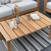 Gala Rectangular Low Coffee Table - Quick Ship