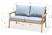 Eve 2 Seater Sofa - Quick Ship