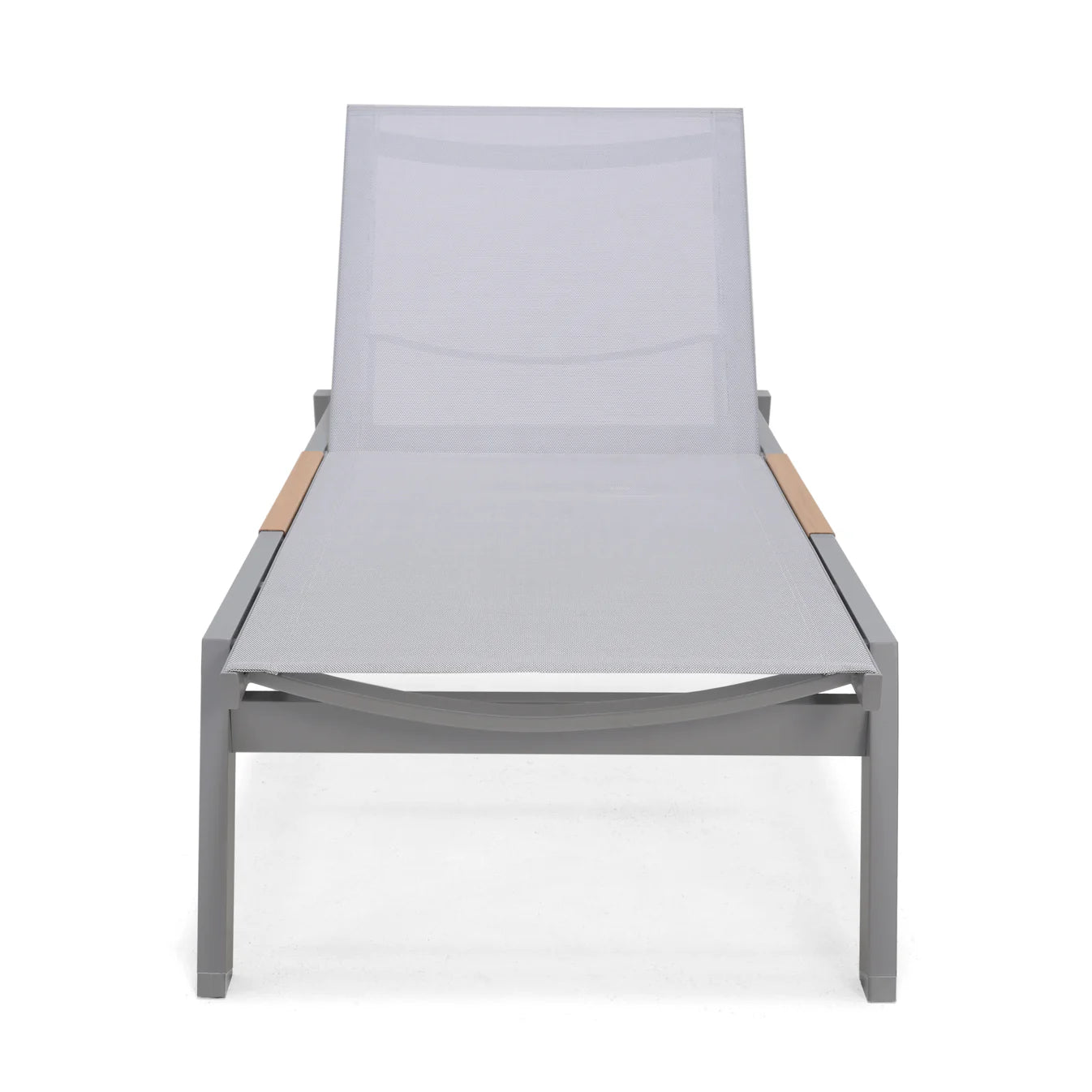 Panama Sun Lounger (Grey) - Quick Ship