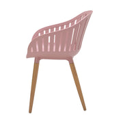 Nassau Dining Arm Chair (Pink) - Quick Ship