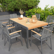 Amber Rectangular Dining Table - Quick Ship