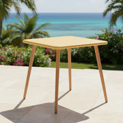 Nassau Square Table (Yellow) - Quick Ship