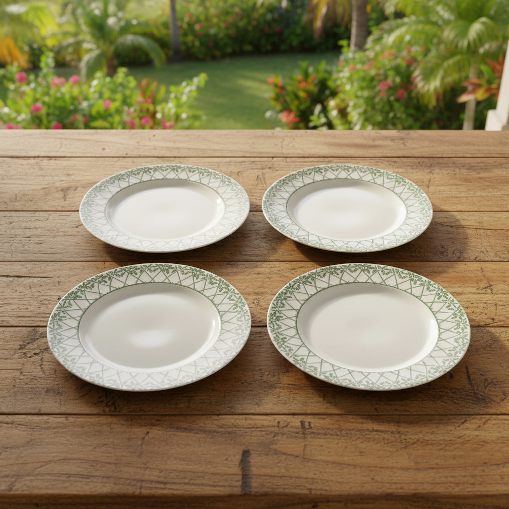 Fine Bone Porcelain Dinner Plates - Quick Ship