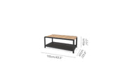 Amber Rectangular Coffee Table - Quick Ship