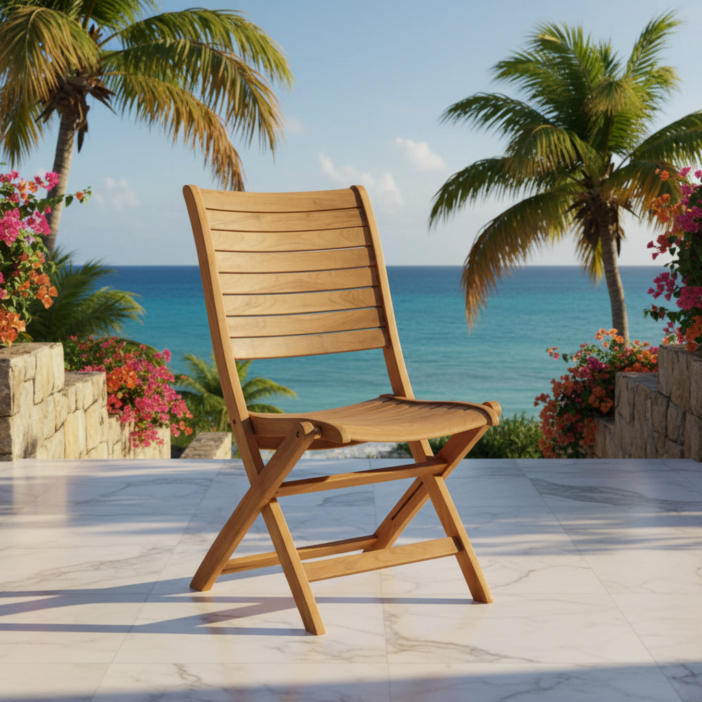 Palu Folding Side Chair - Quick Ship