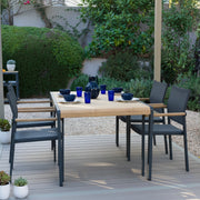 Amber Rectangular Dining Table - Quick Ship