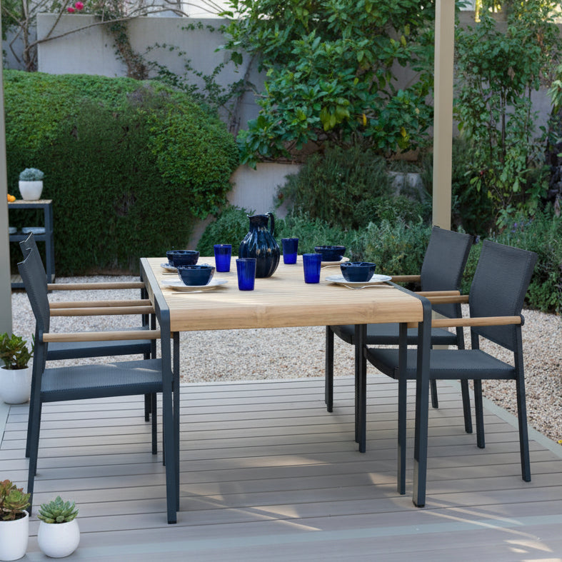 Amber Rectangular Dining Table - Quick Ship
