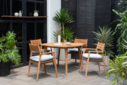 Jade Teak Arm Chair - Quick Ship