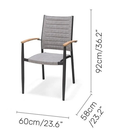 Topaz Arm Chair Mesh - Quick Ship
