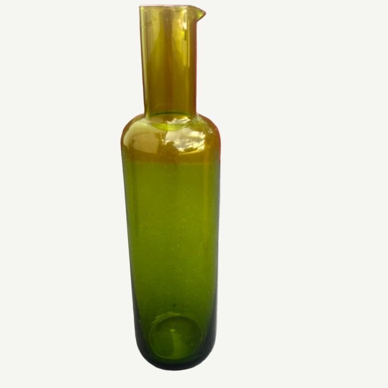 Flask Bottle - Clear Green