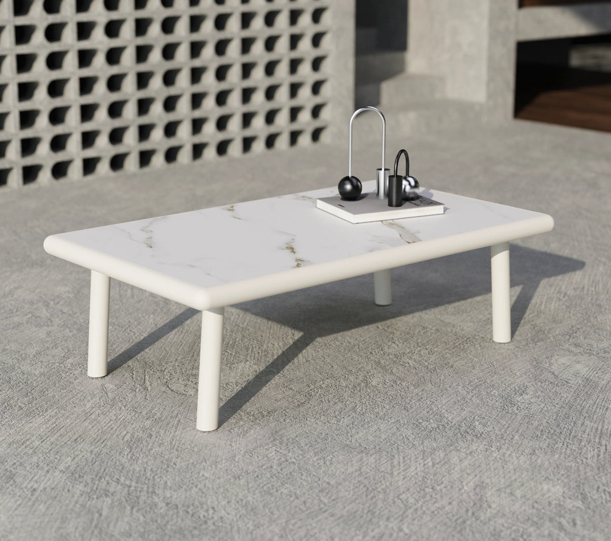 Cleo Coffee Table 47'' - Quick Ship