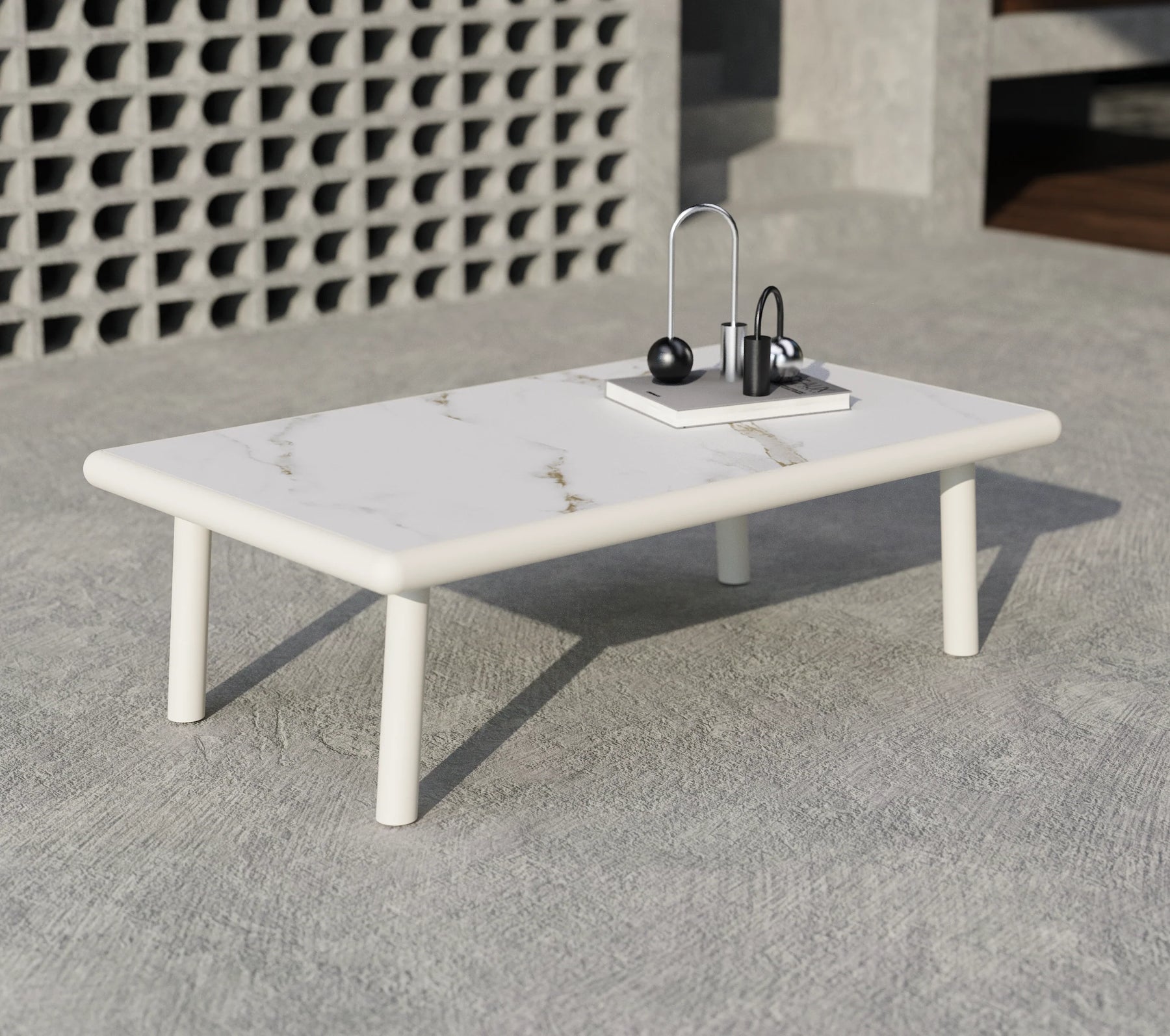 Cleo Coffee Table 47'' - Quick Ship