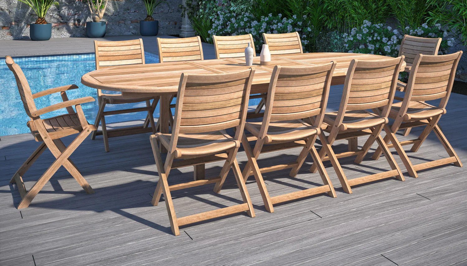 Palu Folding Side Chair - Quick Ship