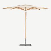 Pacific Eucalyptus Parasol (2" Pole) w/ Natural Canopy - 9ft