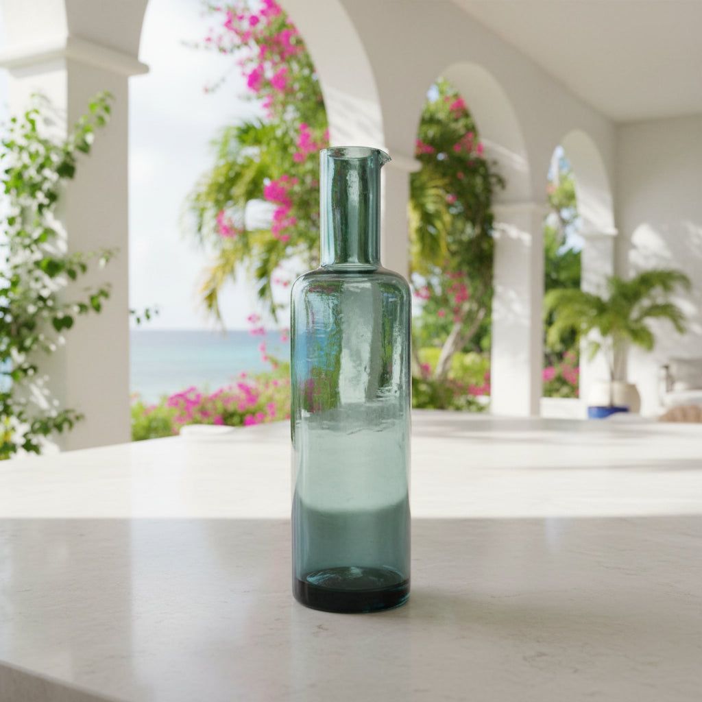 Flask Bottle - Clear Grey