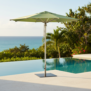 Elegance Aluminium Parasol (2" Pole) w/ Canopy - 9ft - QUICK SHIP
