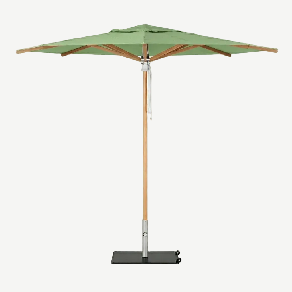 Pacific Eucalyptus Parasol (2" Pole) w/ Canopy - 11.5ft - QUICK SHIP