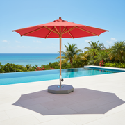 Safari Eucalyptus Parasol (2" Pole) w/ Canopy - 11.5ft - QUICK SHIP