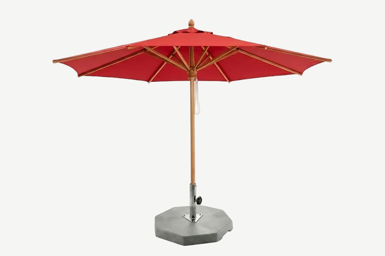 Safari Eucalyptus Parasol (2" Pole) w/ Canopy - 11.5ft - QUICK SHIP