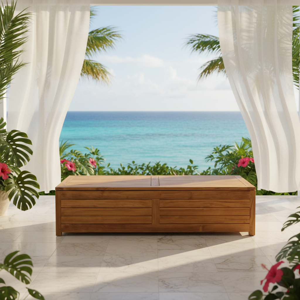 Maritime Storage Bench