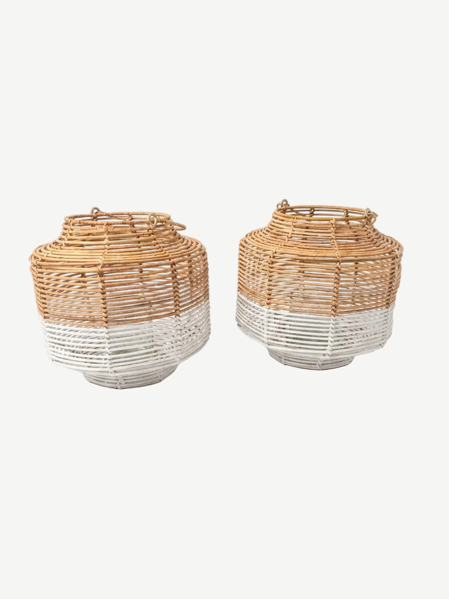Rattan Lantern (Medium)