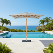 Pacific Eucalyptus Parasol (2" Pole) w/ Canopy - 8.2ft - QUICK SHIP