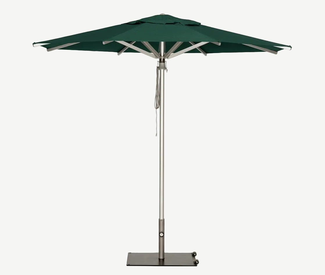 Elegance Aluminium Parasol (2" Pole) w/ Canopy - 11.5ft - QUICK SHIP