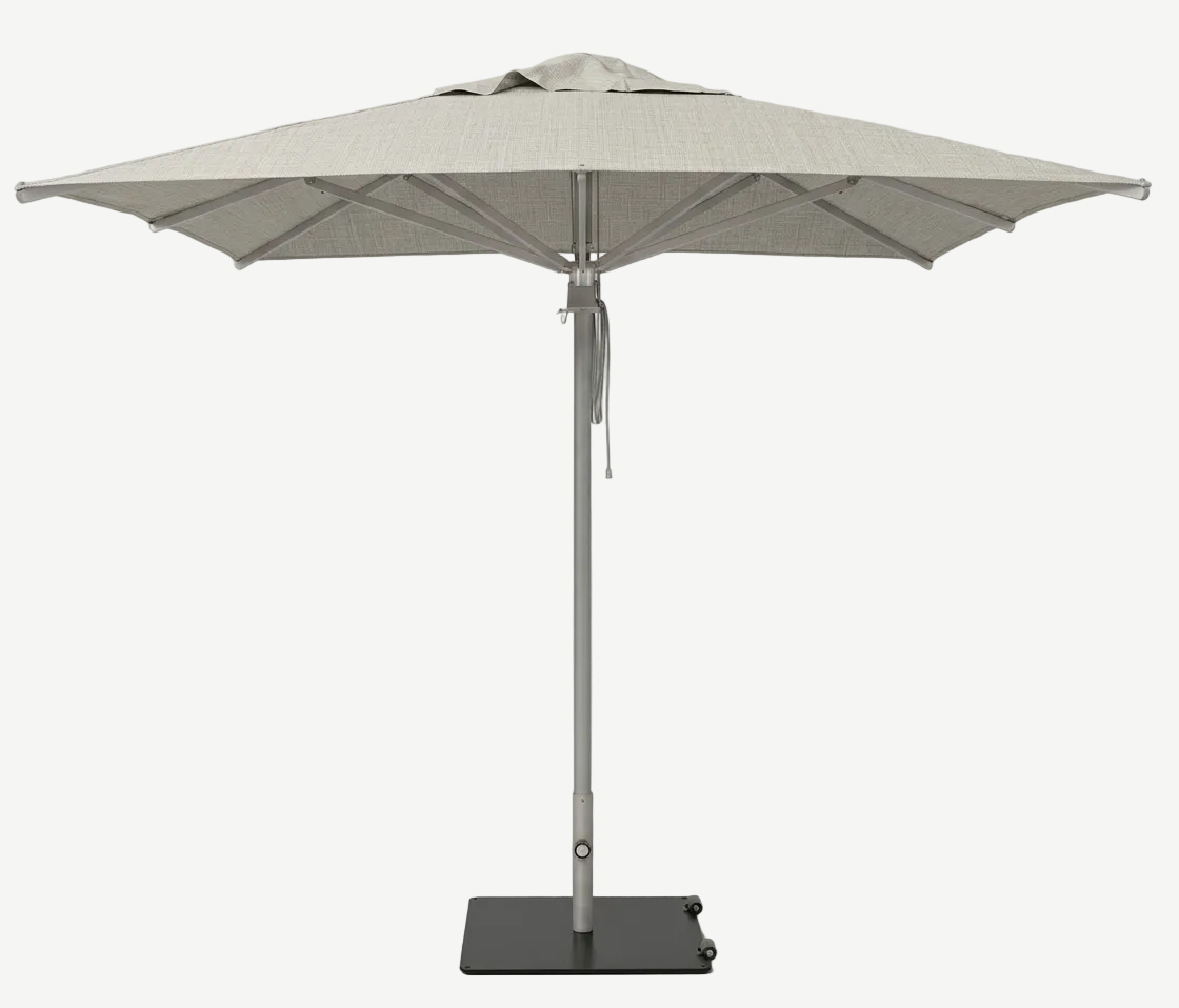 Elegance Aluminium Parasol (2" Pole) w/ Canopy - 11.5ft - QUICK SHIP
