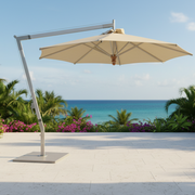 Pendulum Cantilever Parasol w/ Canopy - 13.1ft - QUICK SHIP