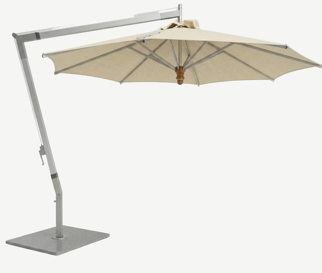 Pendulum Cantilever Parasol w/ Canopy - 13.1ft - QUICK SHIP