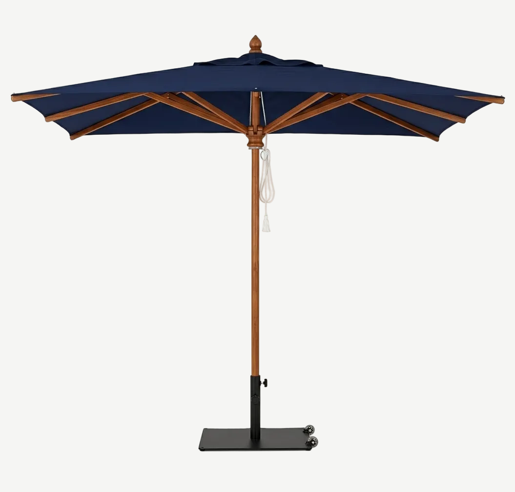 Safari Eucalyptus Parasol (2.5" Pole) w/ Canopy - 11.5ft - QUICK SHIP