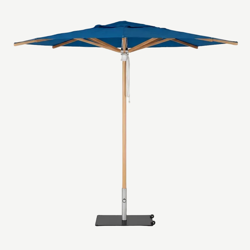 Pacific Eucalyptus Parasol (2" Pole) w/ Canopy - 10ft - QUICK SHIP