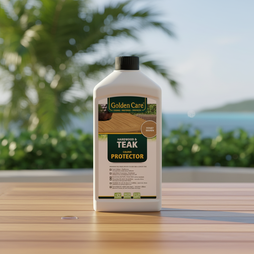 Honey Brown Teak Protector - Golden Care
