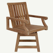 Kings Swivel Dining Arm Chair